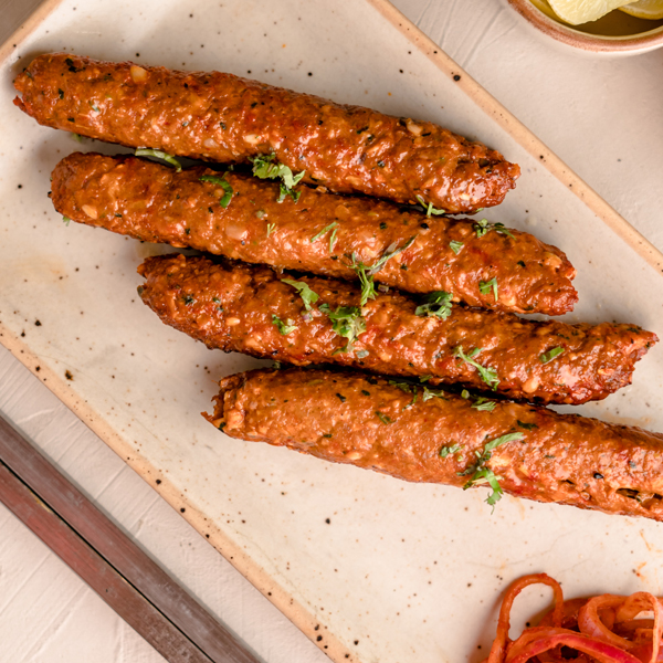 Lucknowi Seekh Kebab  (4 pcs.) 