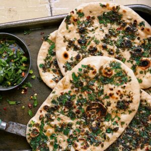 Chilli & Herb Naan