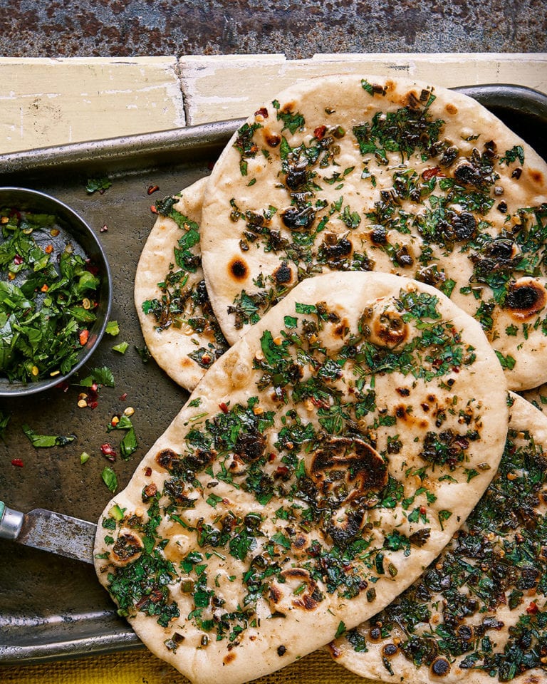 Chilli & Herb Naan