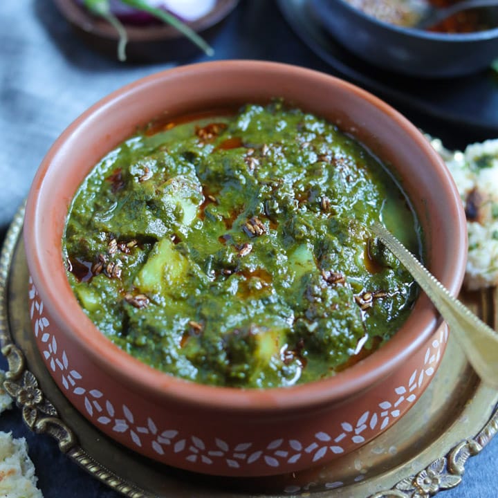 Saag Aloo 
