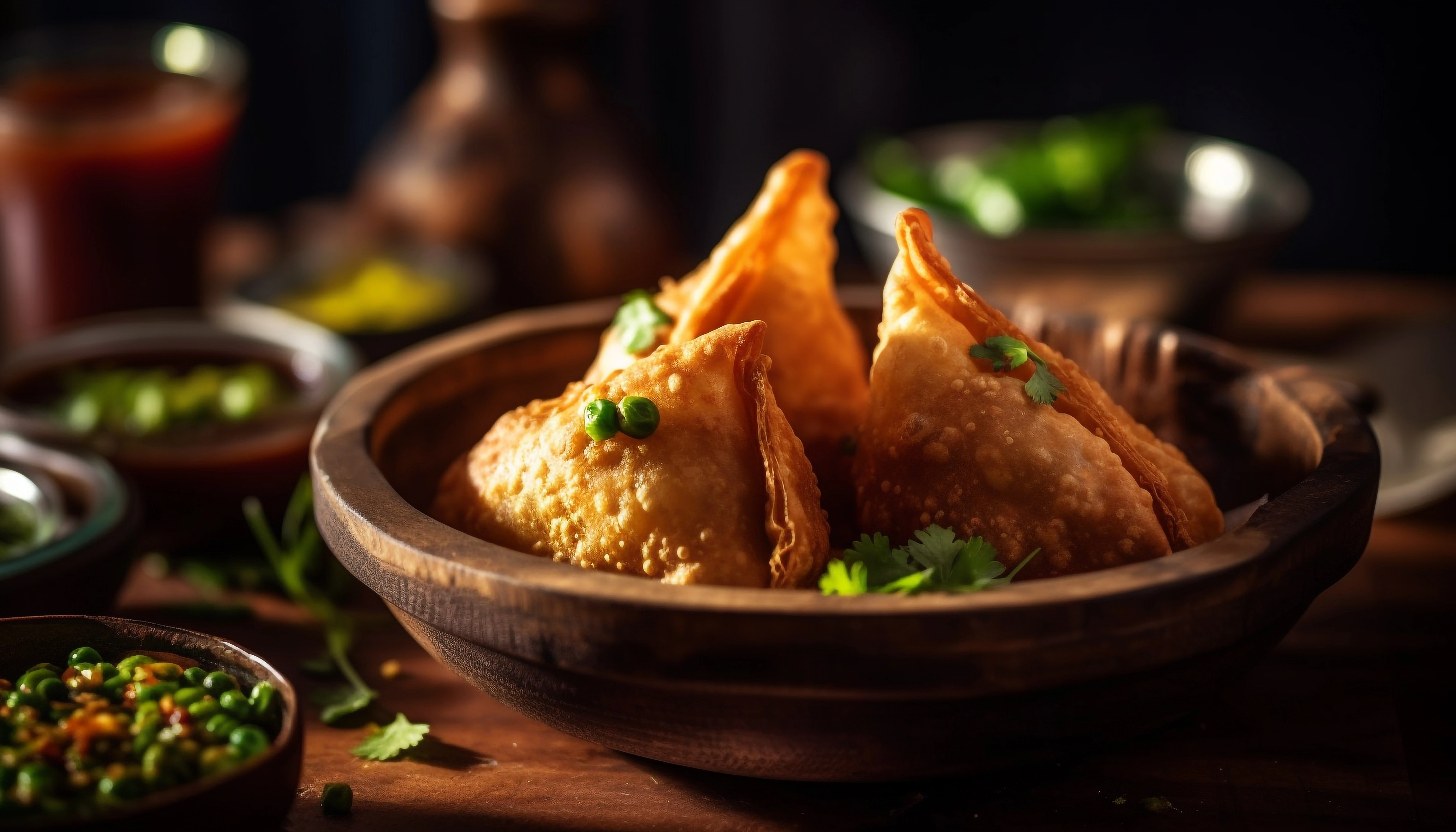 Vegetable Samosa  (2 pcs.) 