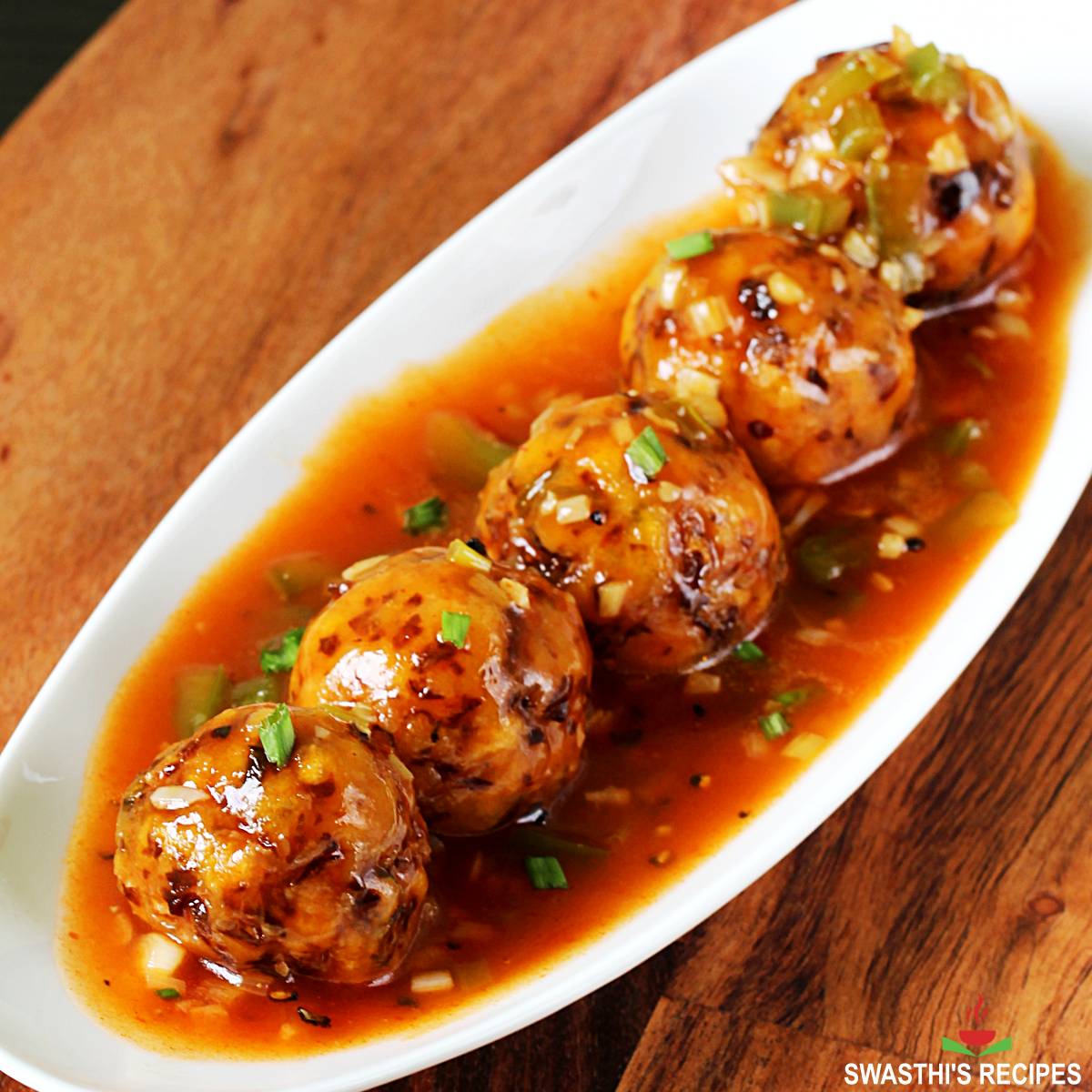 Vegetable Manchurian (4 pcs.) 